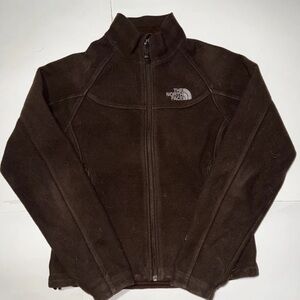 The North Face Jacket Women’s Brown Windwall Fleece Full Zip Size XS